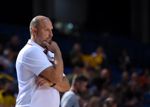 Latvijas basketbola treneris Roberts Štelmahers.