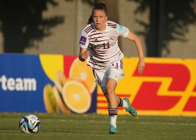 Diāna Suvitra atzīta par Sieviešu futbola līgas aprīļa un maija ievada labāko spēlētāju