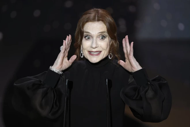 Изабель Юппер на церемонии Cesar, 2021.