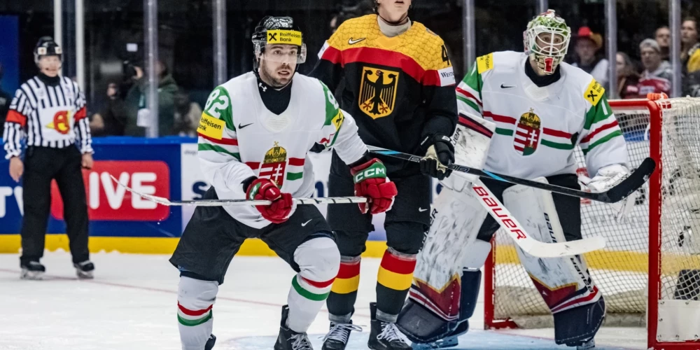 Vācijas hokejisti B grupas spēlē ar 5:2 (2:1, 2:0, 1:1) pieveica Norvēģiju.