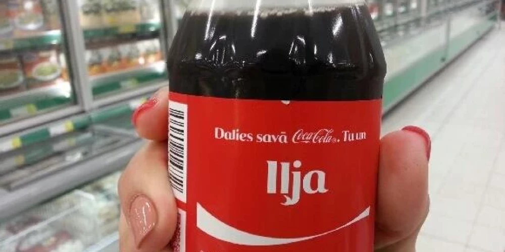 “Coca-Cola” pārstāvji norāda, ka izveloties personvārdus, kompānija balstās Centrālās statistikas pārvaldes datos.