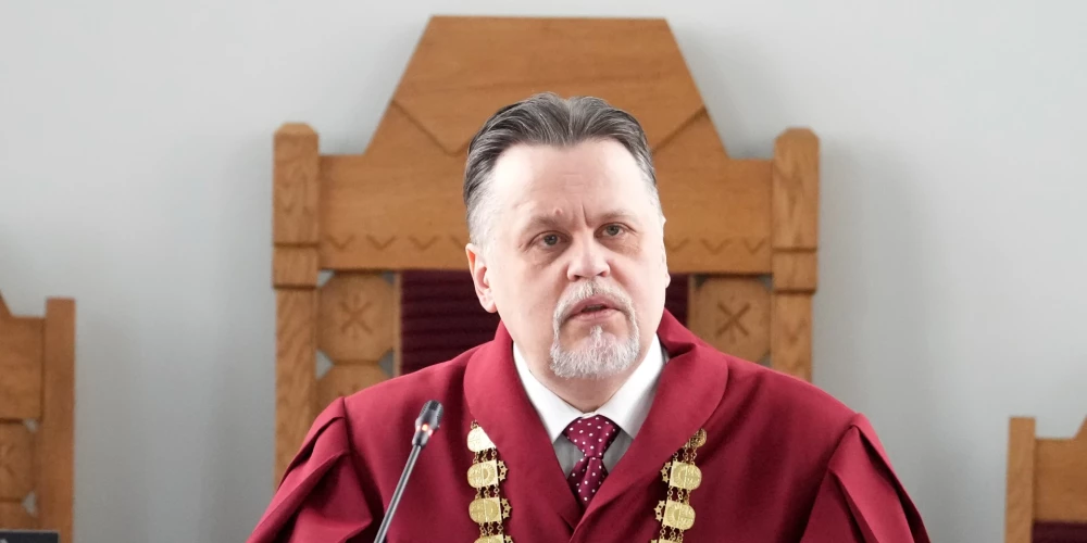 Augstākās tiesas priekšsēdētājs Aigars Strupišs.