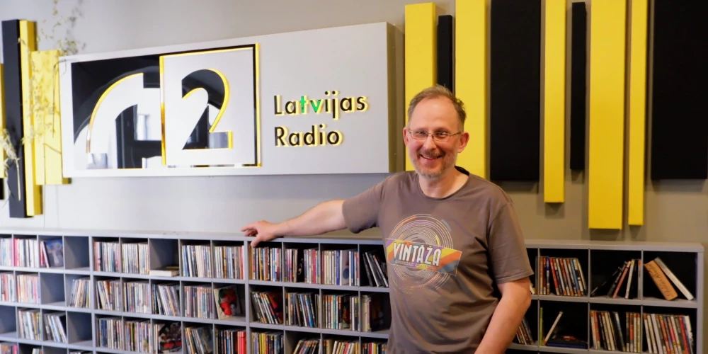 "Mana nonākšana te bija likteņa nejaušība," - Roberts Buivids jau 30 gadu strādā Latvijas Radio