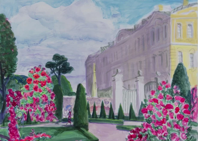 Rundāles pils muzeja konferenču centrā būs skatāma Alekseja Naumova gleznu izstāde
