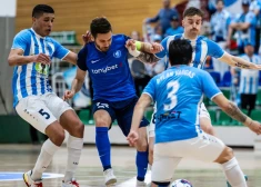 "Riga" sakauj RFS un trešo reizi pēc kārtas kļūst par Latvijas čempioni telpu futbolā