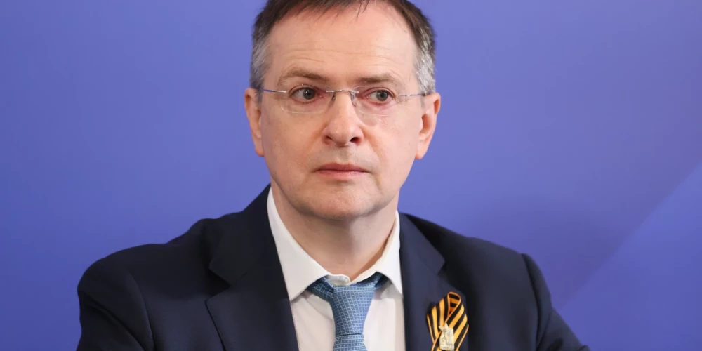 Viens no galvenajiem Putina ideologiem Vladimirs Medinskis