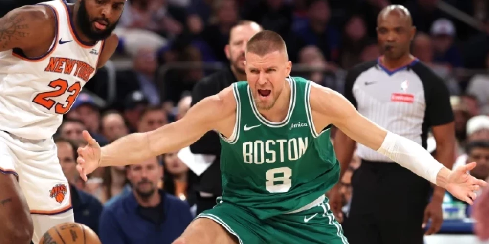 Porziņģis arī iepriekšējo maču pret "Knicks" aizvadīja saudzējošā režīmā.