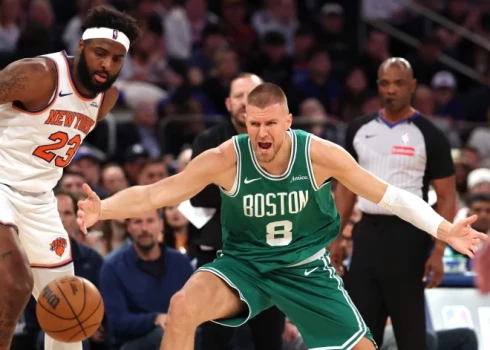 Porziņģis arī iepriekšējo maču pret "Knicks" aizvadīja saudzējošā režīmā.