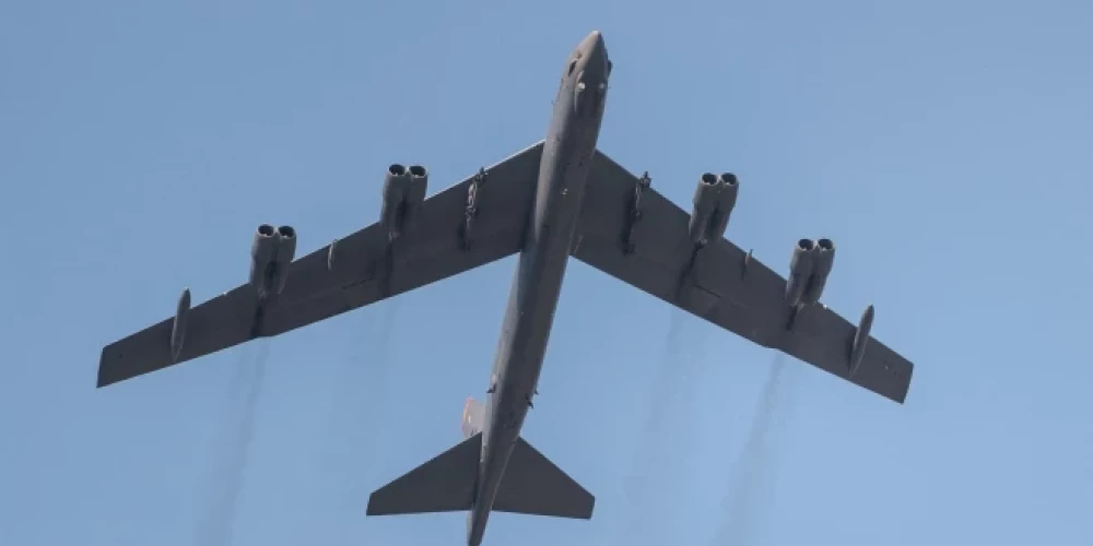 США демонстрируют поддержку Балтии в рамках миссии Bomber Task Force.