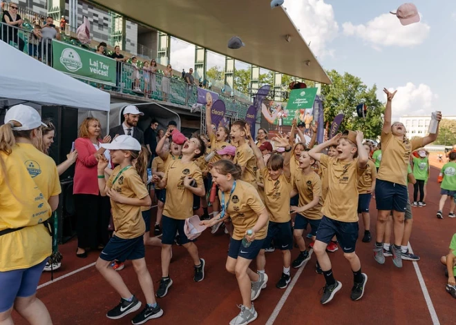 "Sporto visa klase" finālsacensības.