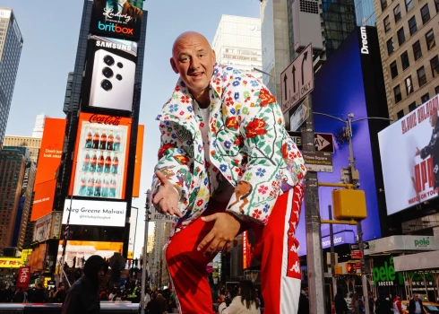 Потап спел на Times Square!