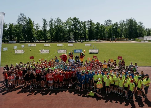 Foto no 2024. gada "Sporto visa klase" finālsacensībām.