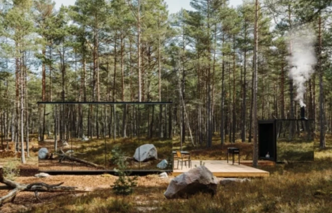 Miers un klusums pie ezera!