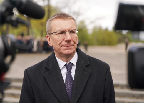 Valsts prezidents Edgars Rinkēvičs. 