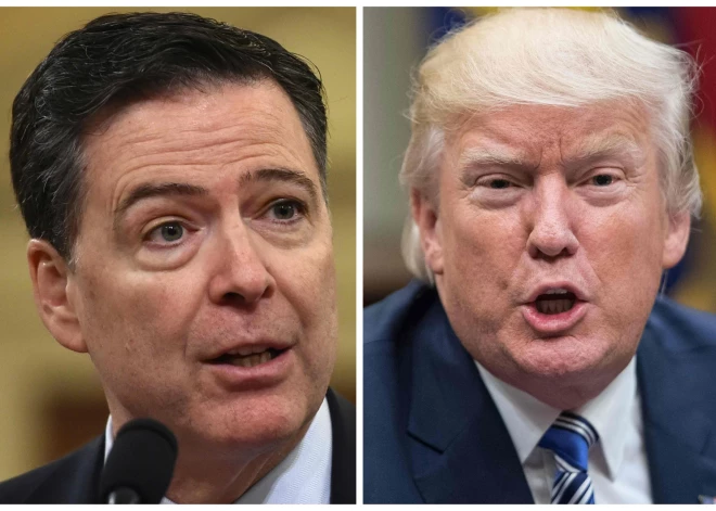 Bijušais FIB šefs smiltīs atstāj mīklainu vēstījumu - Trampa komanda to uztver kā iespējamu aicinājumu nogalināt prezidentu