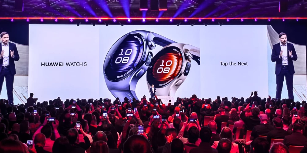 "Huawei" jauno produktu prezentācija Berlīnē. Foto: publicitātes.