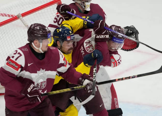 Latvijas hokeja izlasei trešais labākais mazākums pasaules čempionātā; realizācija noslīdējusi uz sesto vietu