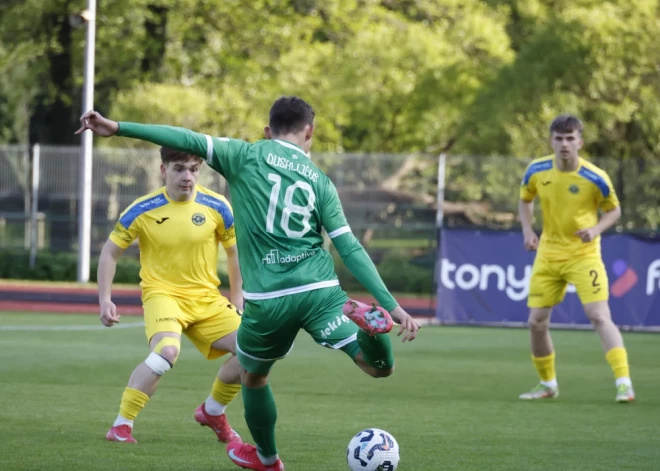 “Super Nova” futbolistiem neizšķirts ar “Tukums 2000” – 11 metru soda sitiens glābj mājiniekus