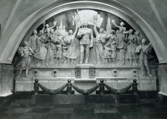 Maskavas metro atjaunos Staļina bareljefu