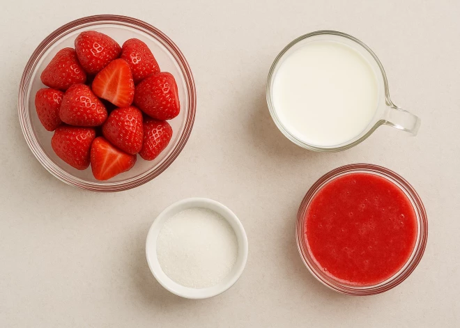 Летний десерт: клубничный мусс всего из трех ингредиентов