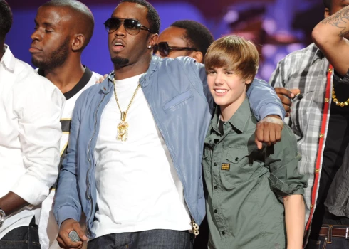 Diddy un Džastins Bībers 2010. gadā.