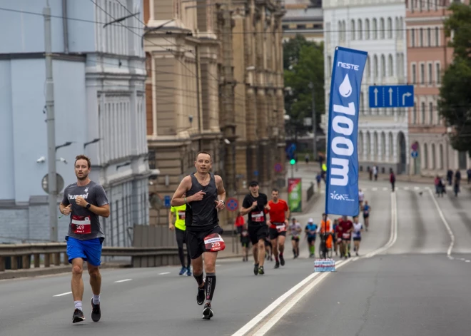 Rīgā maratona laikā gaidāmi būtiski satiksmes ierobežojumi