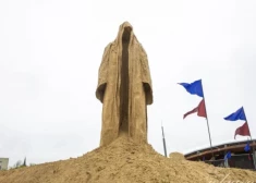 Jelgavā notiek Smilšu skulptūru festivāls - bet tā viesiem šis tas jāņem vērā!