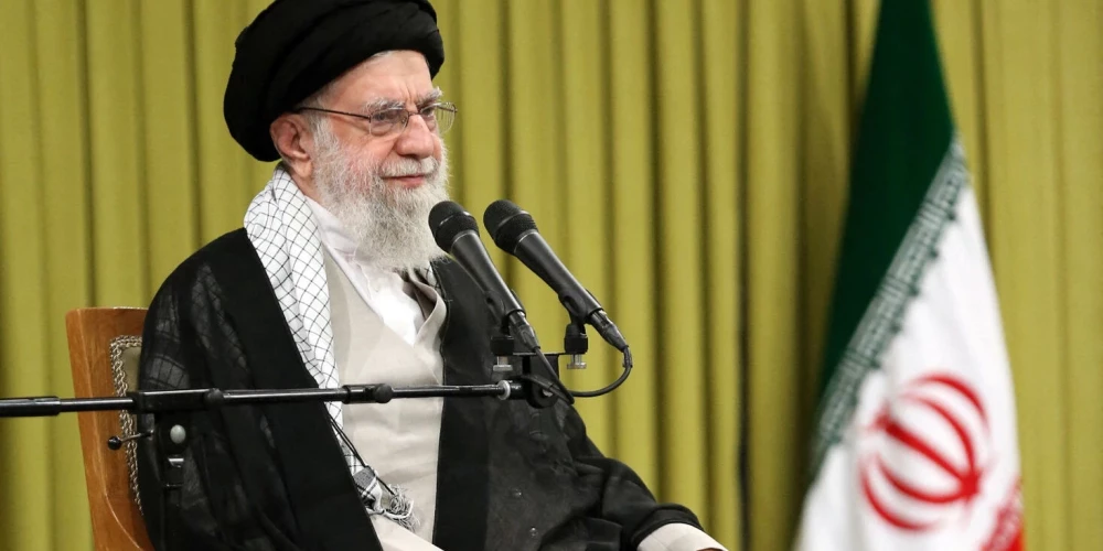 Irānas augstākais līderis Ajatolla Ali Hamenei. 