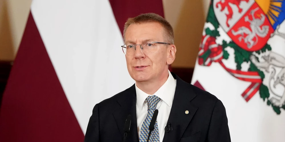 Valsts prezidents Edgars Rinkēvičs. 