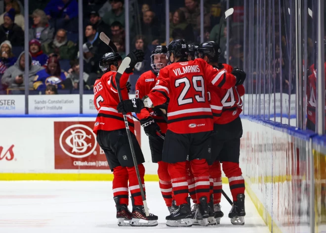 Vilmanim un "Checkers" otrā uzvara Kaldera kausa ceturtdaļfinālā; Mateiko komanda nepadodas QMJHL finālsērijā