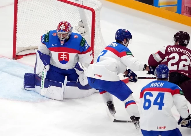 Сборная Латвии одержала важную победу на чемпионате мира по хоккею