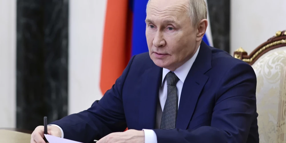 Krievijas diktators Vladimirs Putins.