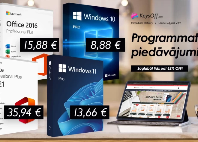 Milzīga cenu samazināšana: Office 2021 Pro mazāk nekā 35 €: Atjauniniet pirms termiņa beigām