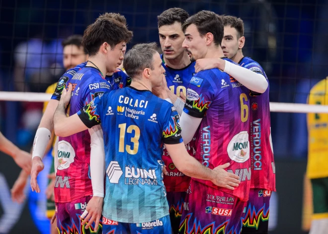 Perudžas volejbolisti triumfē CEV Čempionu līgā
