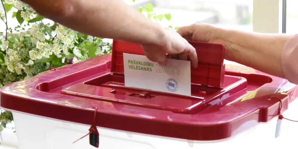 Pašvaldību vēlēšanas Latvijā notiks pēc nepilnām trim nedēļām. (Foto no 2021. gada.)