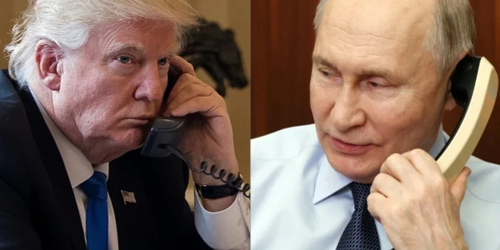 Разговор президента Дональда Трампа с Владимиром Путиным длился около двух часов.