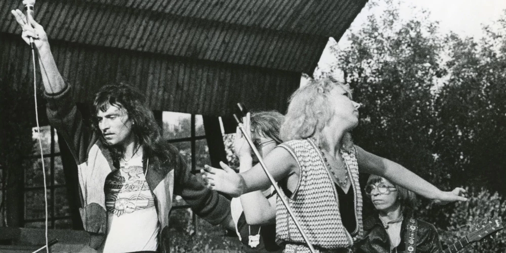 Grupa "Pērkons" savulaik.