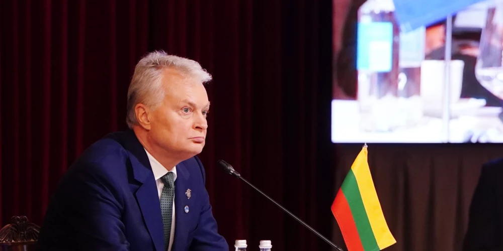 Президент Литвы Гитанас Науседа.