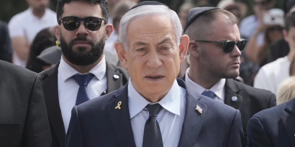 Izraēlas premjerministrs Benjamins Netanjahu.