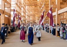 FOTO: tā Japānas "EXPO" atzīmē Latvijas Nacionālo dienu