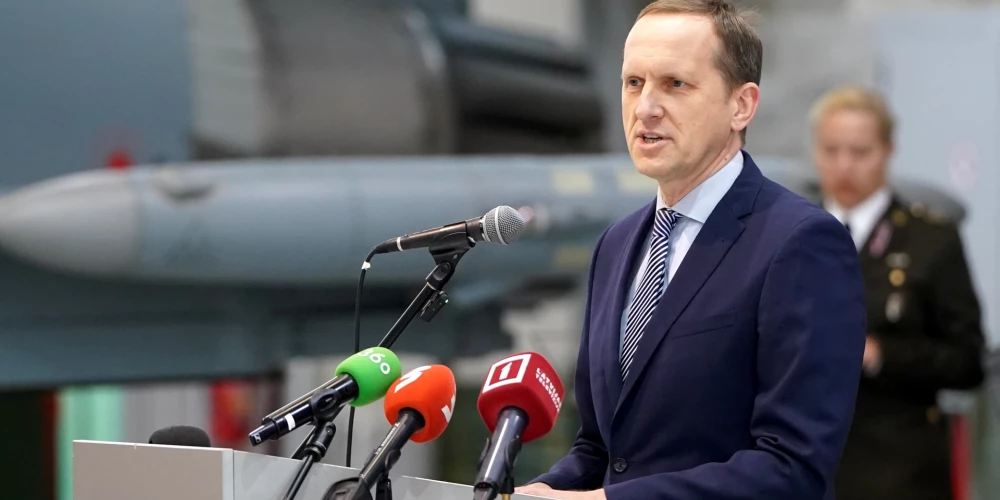 Aizsardzības ministrijas valsts sekretārs Aivars Puriņš. 