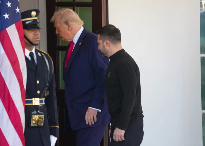 Tramps paziņojis Zelenskim, lai viņš pats vienojas ar Putinu par kara izbeigšanu