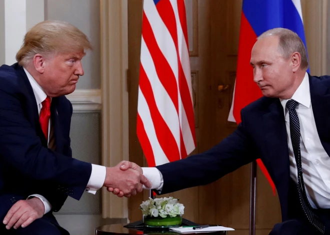 Tramps aicinājis Putinu nākt klajā ar priekšlikumu, kas netiktu uzreiz noraidīts