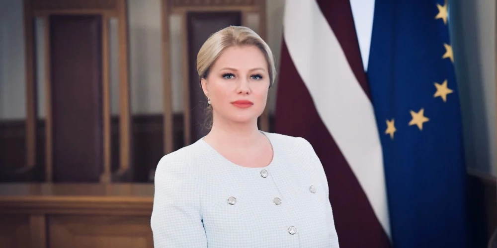 Satversmes tiesas priekšsēdētāja Irēna Kucina.