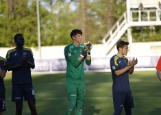Mačs starp "Super Nova" un "Jelgavas" futbolistiem noslēdzas bez vārtiem