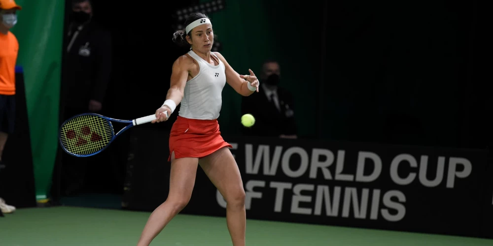 Latvijas tenisiste Anastasija Sevastova.
