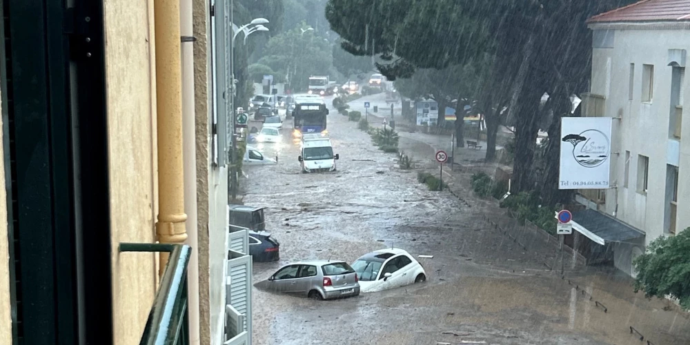 Наводнение во Франции.