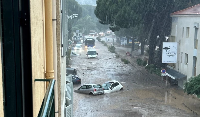 Наводнение во Франции.