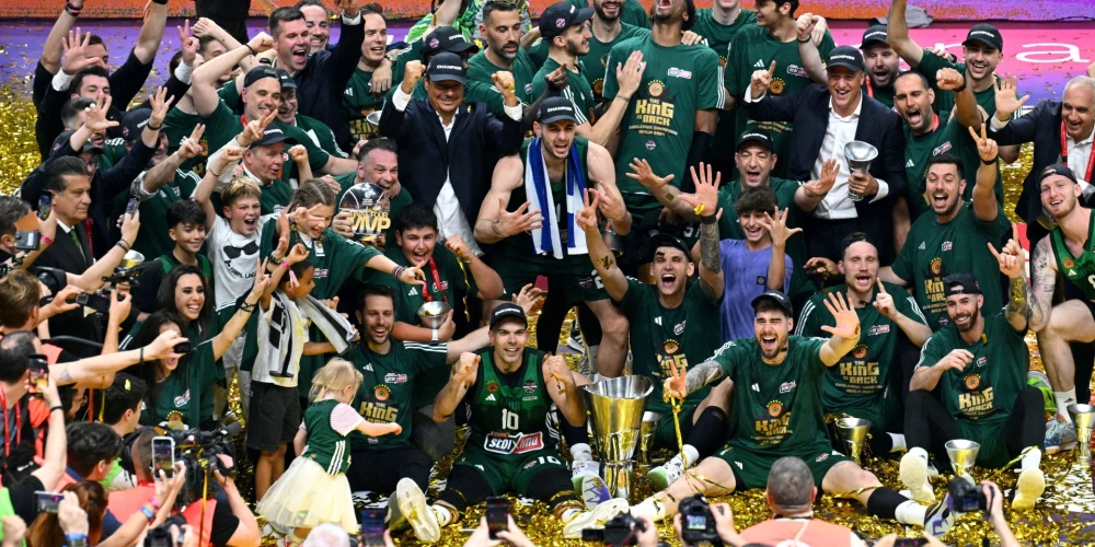 Atēnu "Panathinaikos" mērķē uzvarēt otro sezonu pēc kārtas.