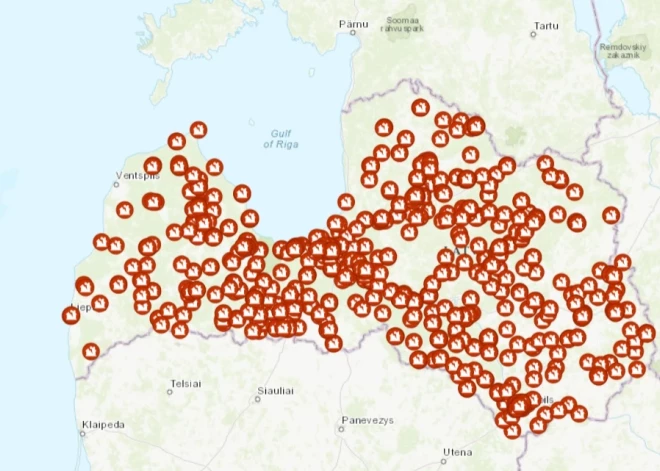 В приложении "112 Latvija" появилась карта ближайших убежищ - работает даже без интернета